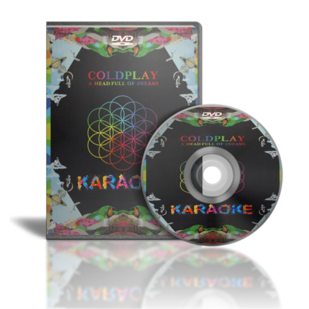 DVD KARAOKE - COLDPLAY - 36 MÚSICAS REF 101