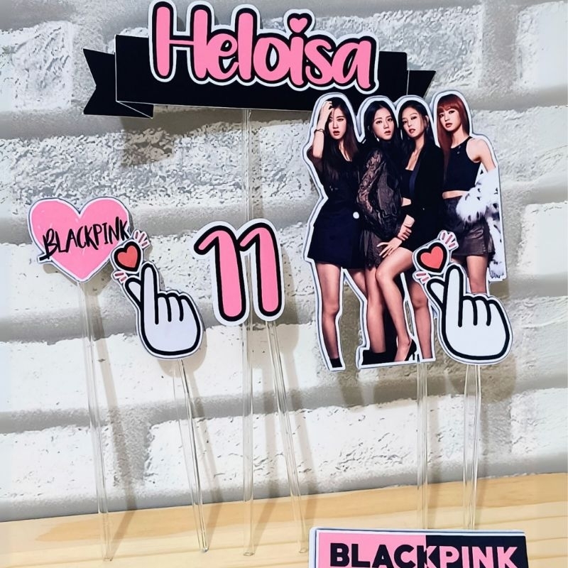 Topo de Bolo Blackpink - Comprar com Melhor Preço em Padaria