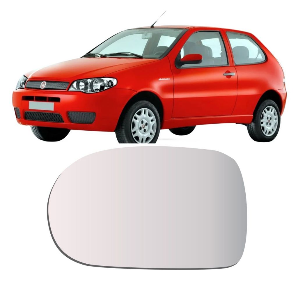 Lente Vidro Espelho Retrovisor PALIO 2011 2012 2013 2014 2015 2016 2017 (CABEÇÃO) LADO ESQUERDO em Oferta na Shopee