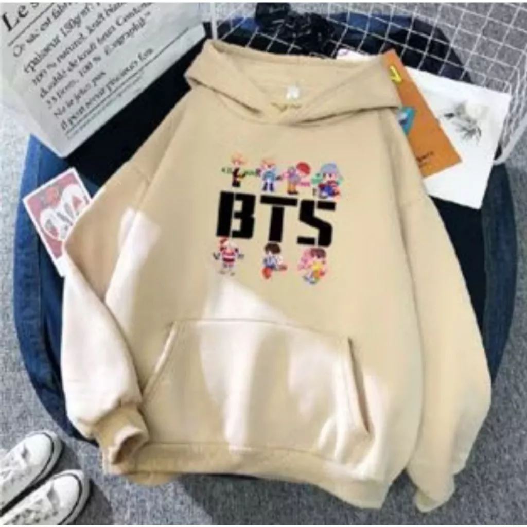 Blusa Moletom Canguru BTS Bangtan  Roupa Bts kpop LANÇAMENTO — imagem 1