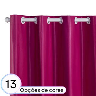 Cortina Corta Luz 100% Blackout 2,20m x 1,30m Para Sala e Quarto Imperdível em Oferta na Shopee