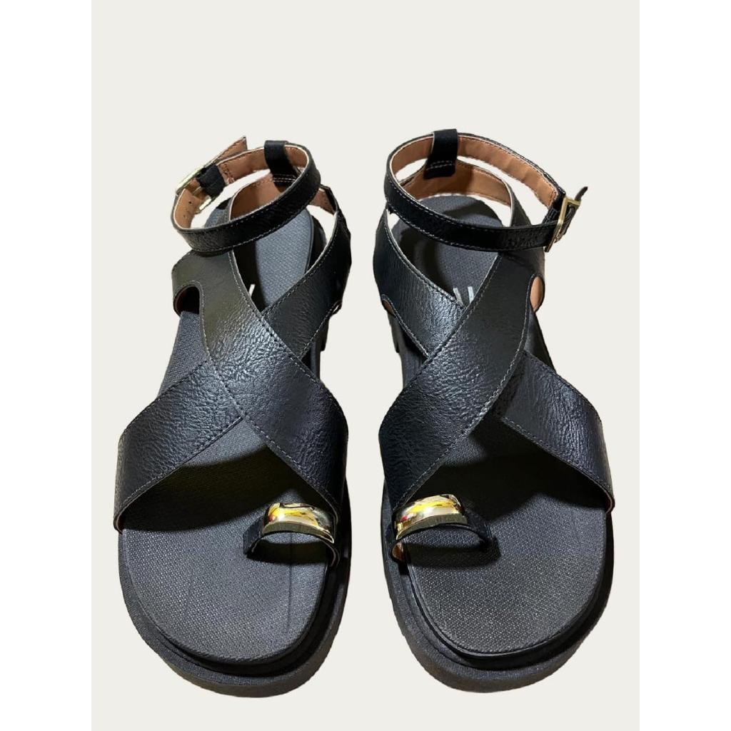 Sandália Papete Vizzano Plataforma Tratorada Tiras Entrelaçados Conforto 6499.122