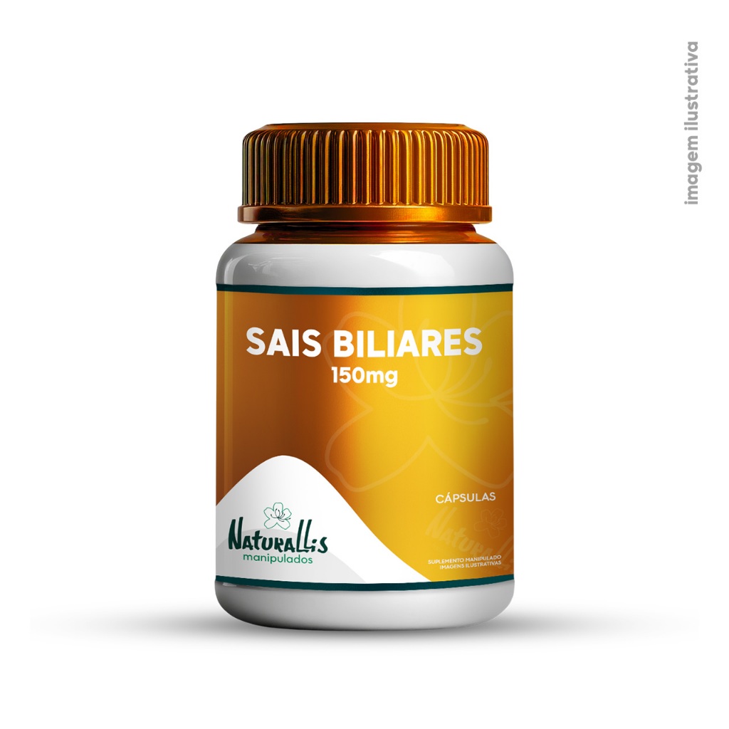 Sais Biliares 150mg - 60 ou 120 cápsulas em Oferta na Shopee