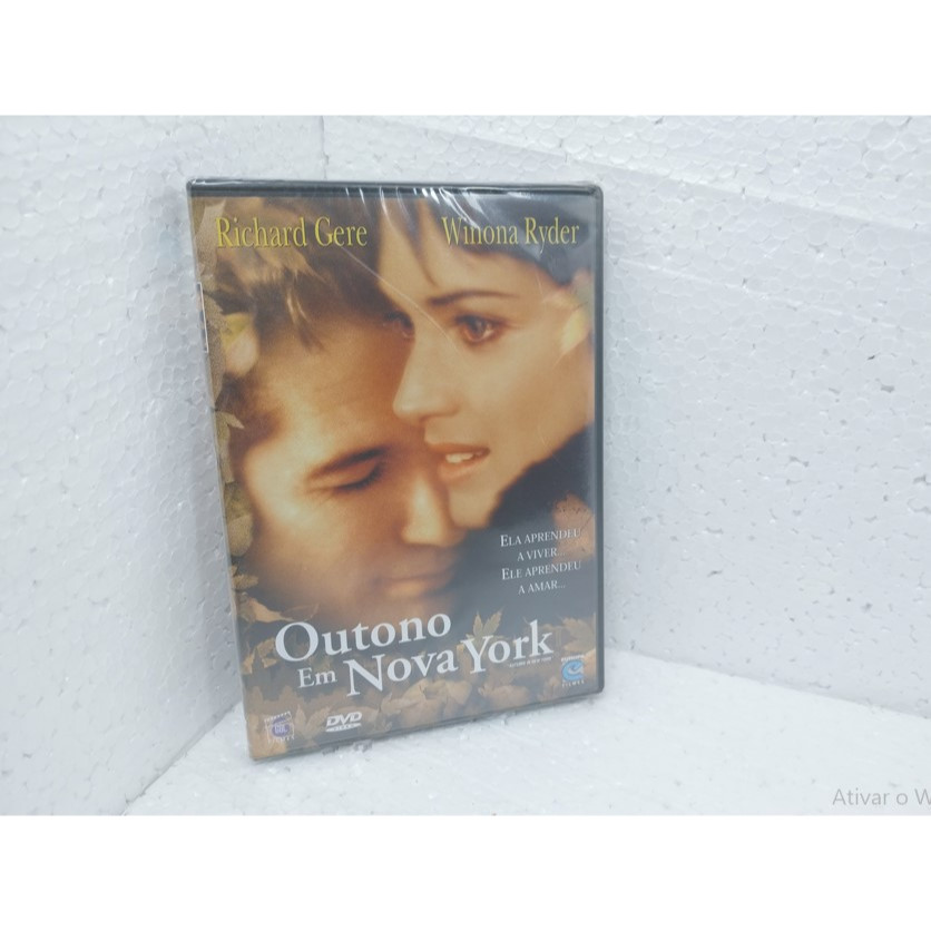 DVD Outono Em Nova York (Richard Gere, Winona Ryder)