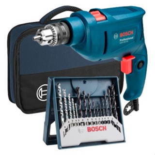 Furadeira Impacto Parafusadeira Bosch GSB 450 RE 220v + Kit 15 Brocas + Bolsa em Oferta na Shopee