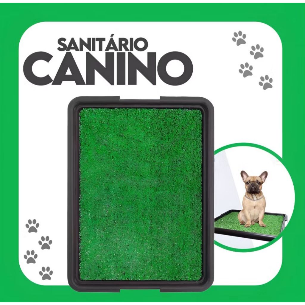 Tapete Sanitário Canino Higiênico Banheiro Educa Pet Tapete Lavável Banheiro Pet