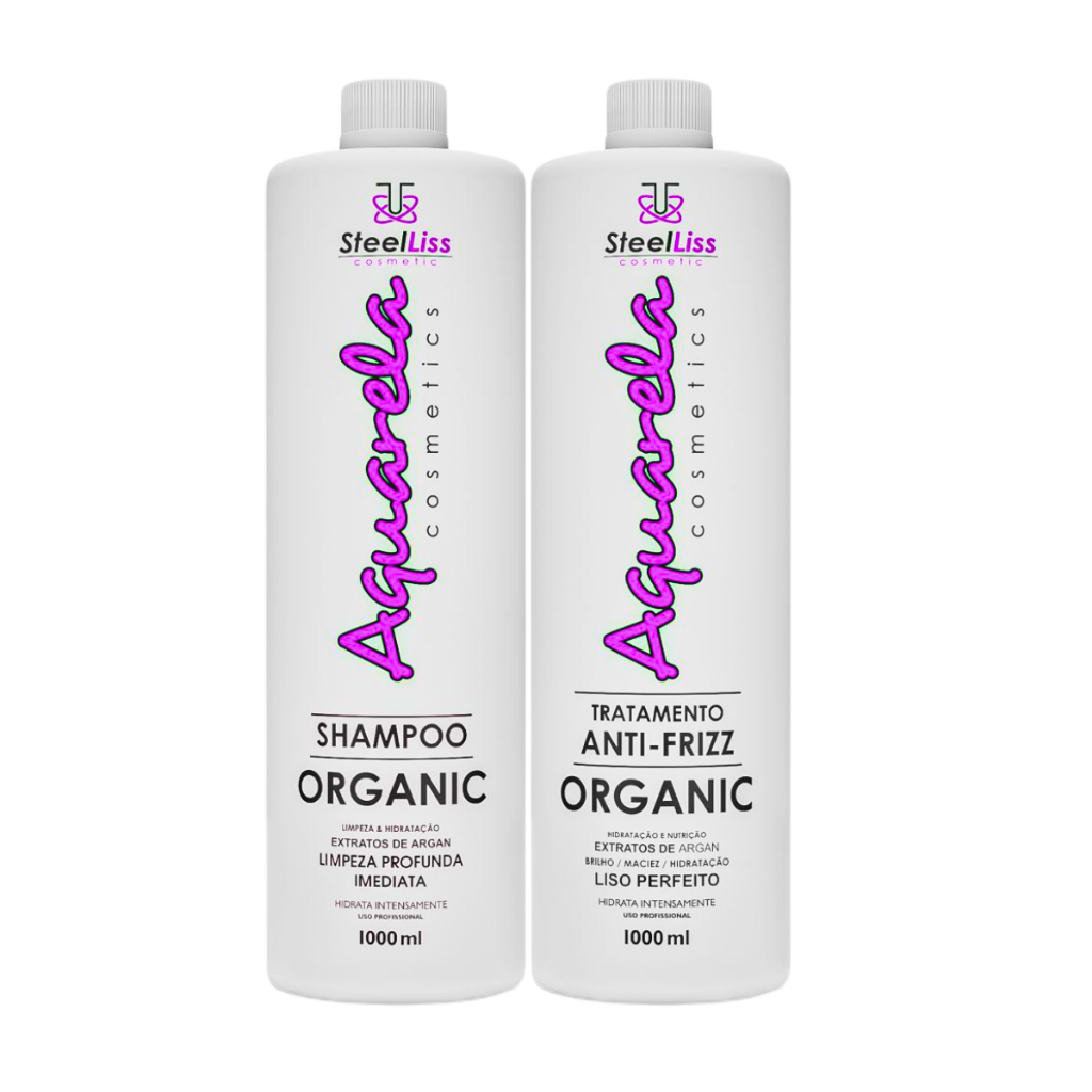Kit Progressiva Extratos De Argan Orgânica Sem Formol