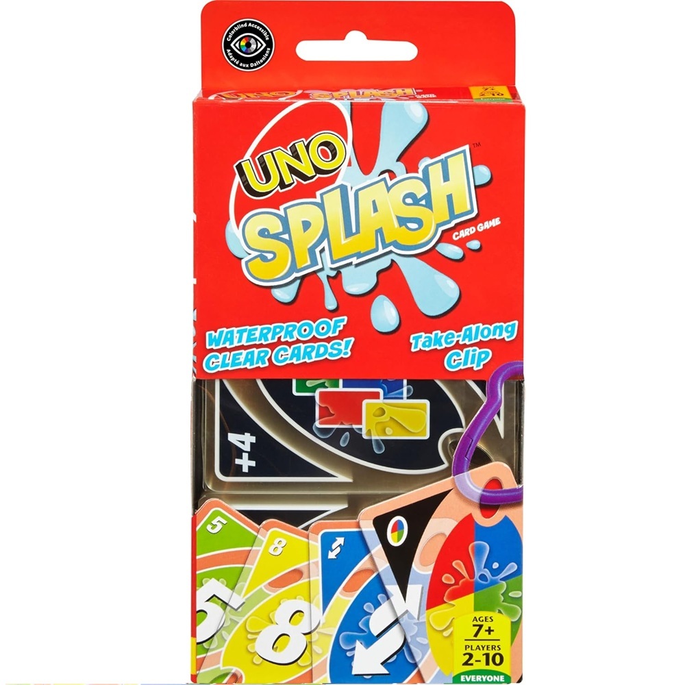 UNO Jogo de Cartas Splash - Mattel em Oferta na Shopee