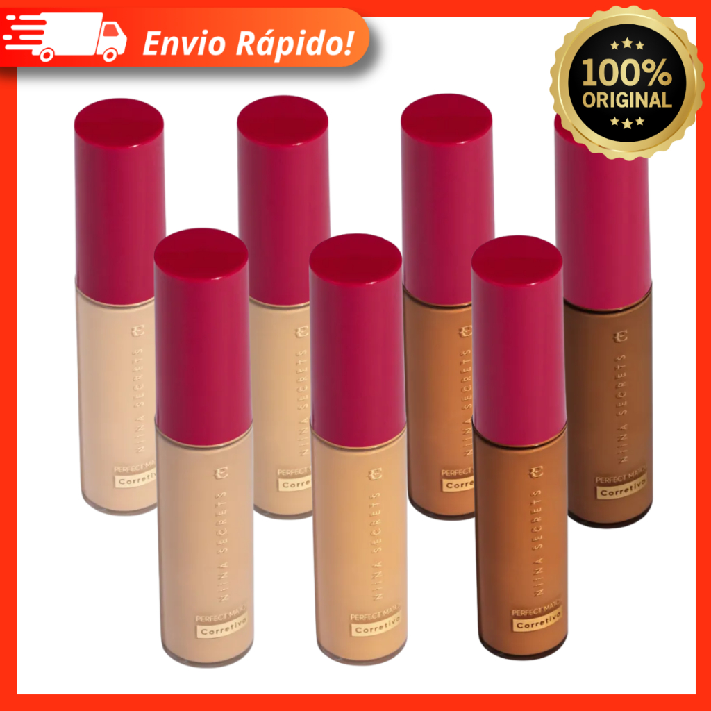 Corretivo Perfect Match Niina Secrets 10ml - Escolha a Sua Cor - Eudora