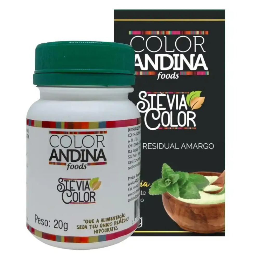 Açúcar Stevia Color Andina: Onde Comprar | BuscaProdutos