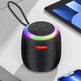Caixa de Som Bluetooth Portátil Com Led RGB Tws Usb Sd Para Praia, Festa ou Viagem em Oferta na Shopee