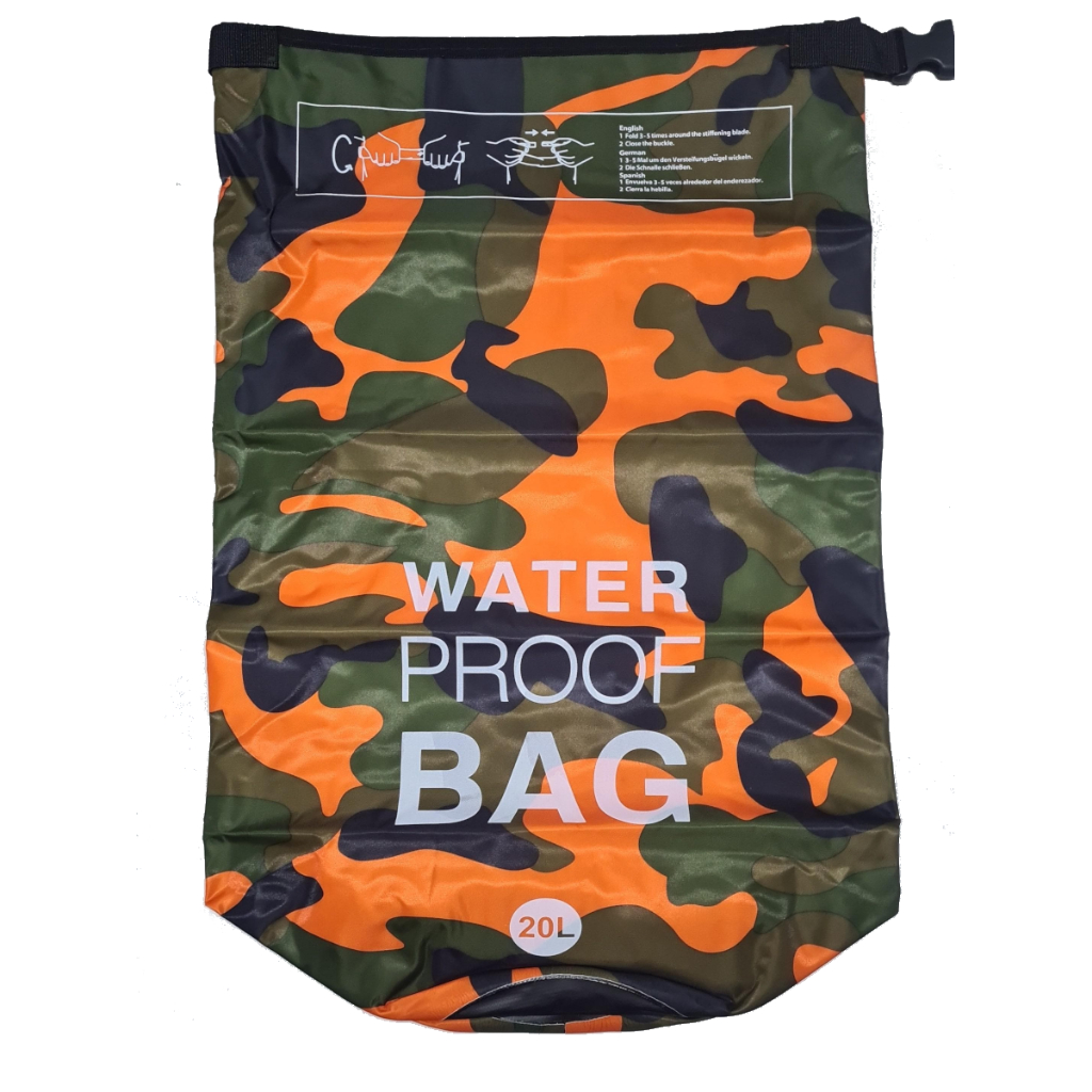 Bolsa Saco Mochila Estanque à Prova D'água Lorben 20 litros Acessório Esportivo Camping Praia