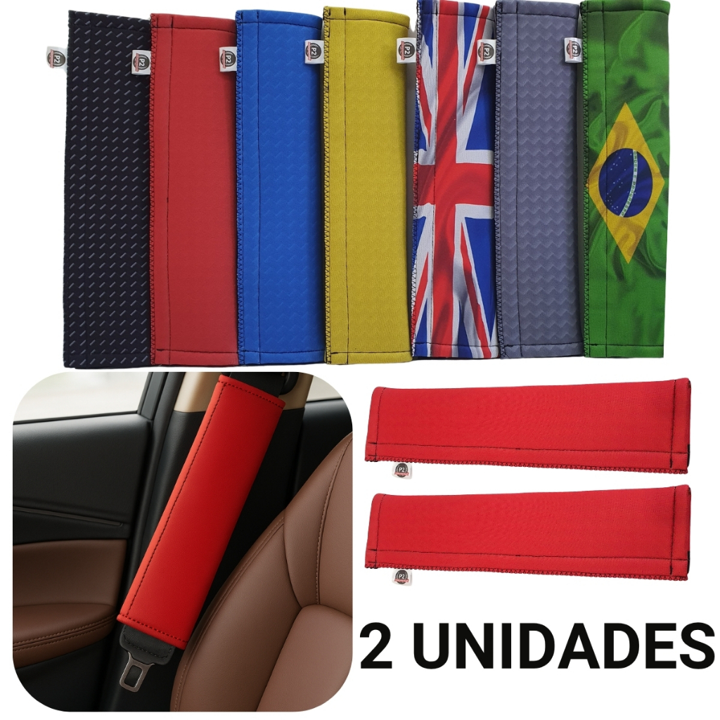 Protetor Cinto de Segurança 2 unidades Adulto E Infantil Em Neoprene para carro capa em Oferta na Shopee