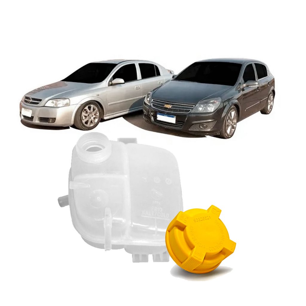 Reservatorio Radiador Com Tampa Astra /vectra /sem Furo Sensor KIT2773 Kit Nova em Oferta na Shopee