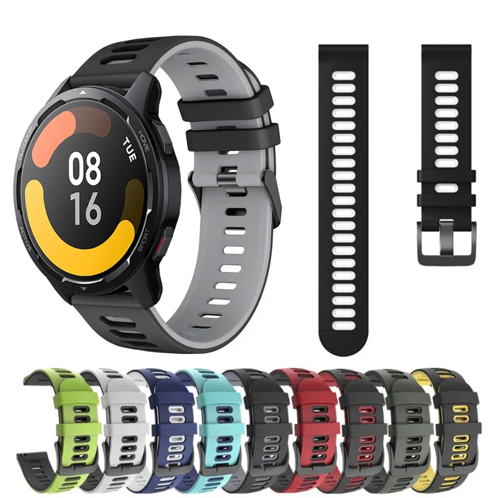 Pulseira 22mm de silicone SPORT para Smartwatch Xiaomi Watch S1 Active