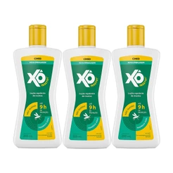 Kit 3 Unidades Xô Inseto Loção 200ml
