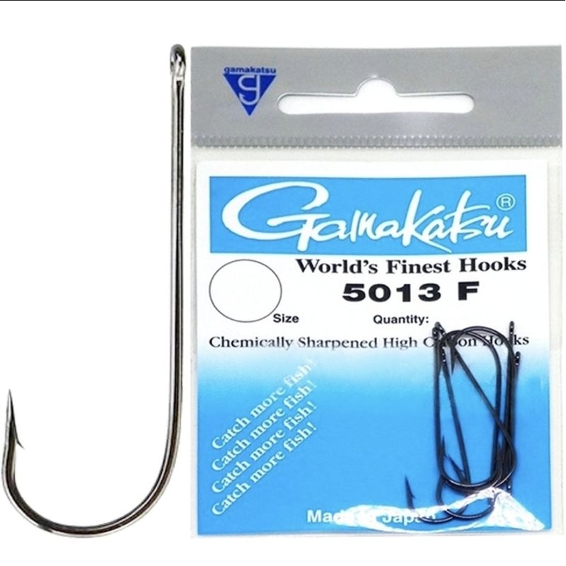 ANZOL GAMAKATSU HASTE LONGA 5013 F em Oferta na Shopee