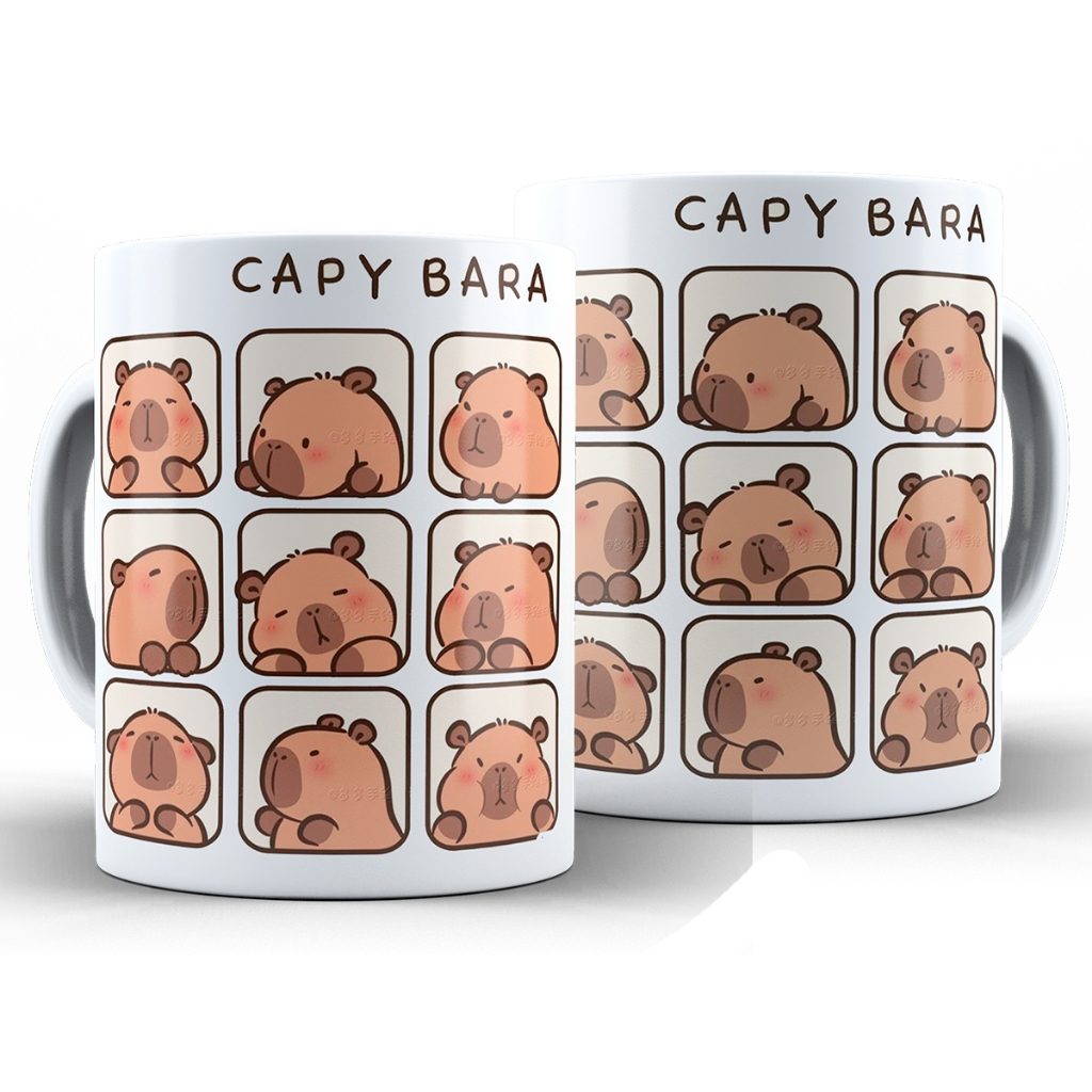 Xícara Cerâmica Capivara - Comprar com Melhor Preço em Utensílios de Cozinha