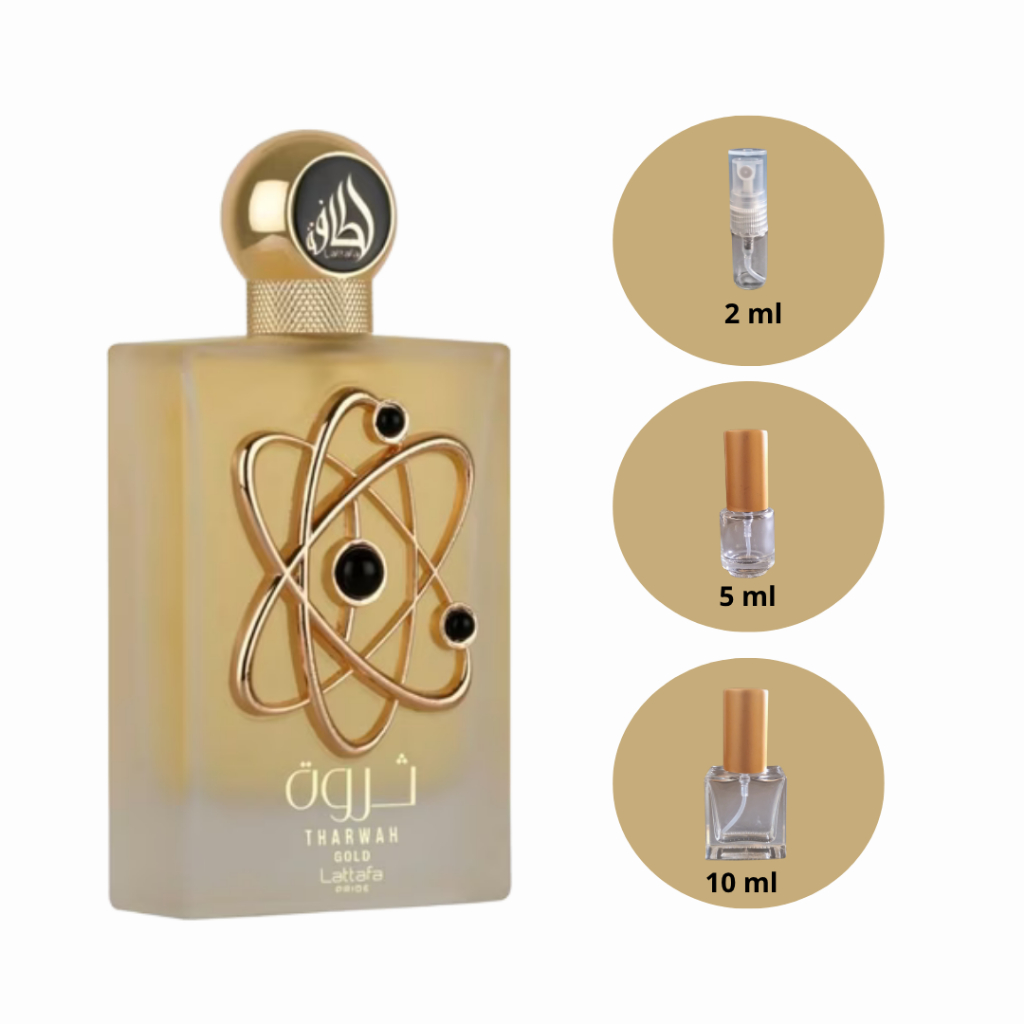 Tharwah Gold Perfume Árabe Lattafa EDP - Perfume Feminino