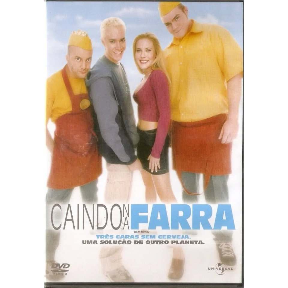DVD: Caindo na Farra (filme de comédia) dublado & legendado (tema: álien) humor (Dolby® Digital)