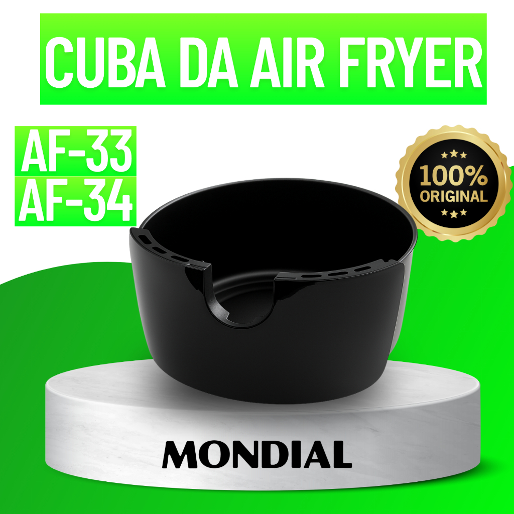 Cuba Da Air Fryer Mondial Modelo AF-33 AF-34 Original
