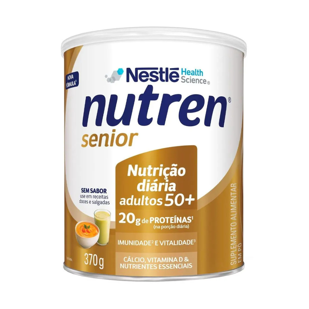 Nutren Senior 370g - Sem Sabor - Nestlé