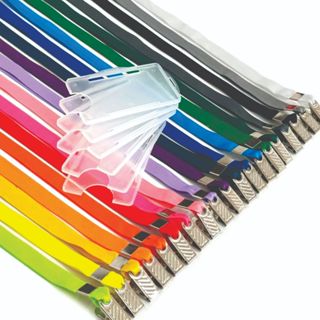 Cordão para Crachá 12mm C/Jacaré Fixo + Porta Crachá [ Protetor ] | 01 unid. em Oferta na Shopee