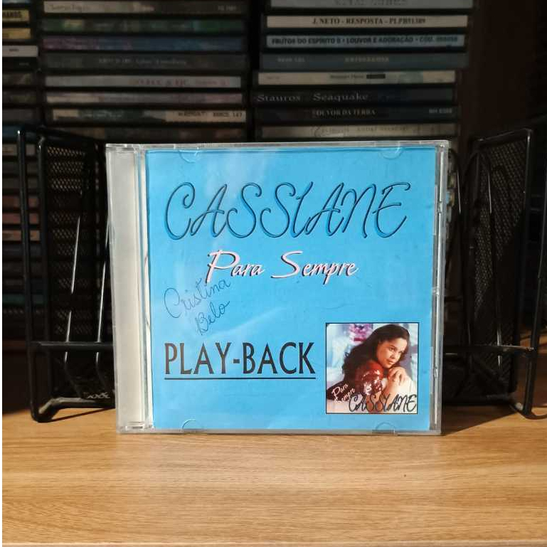 CD CASSIANE - PRA SEMPRE - PLAYBACK (LEIA A DESCRIÇÃO)