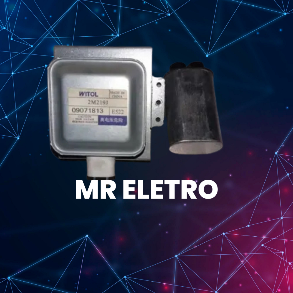 Magnetron 2m219j+capacitor+diodo+mica Electrolux Mef33 (Usado)