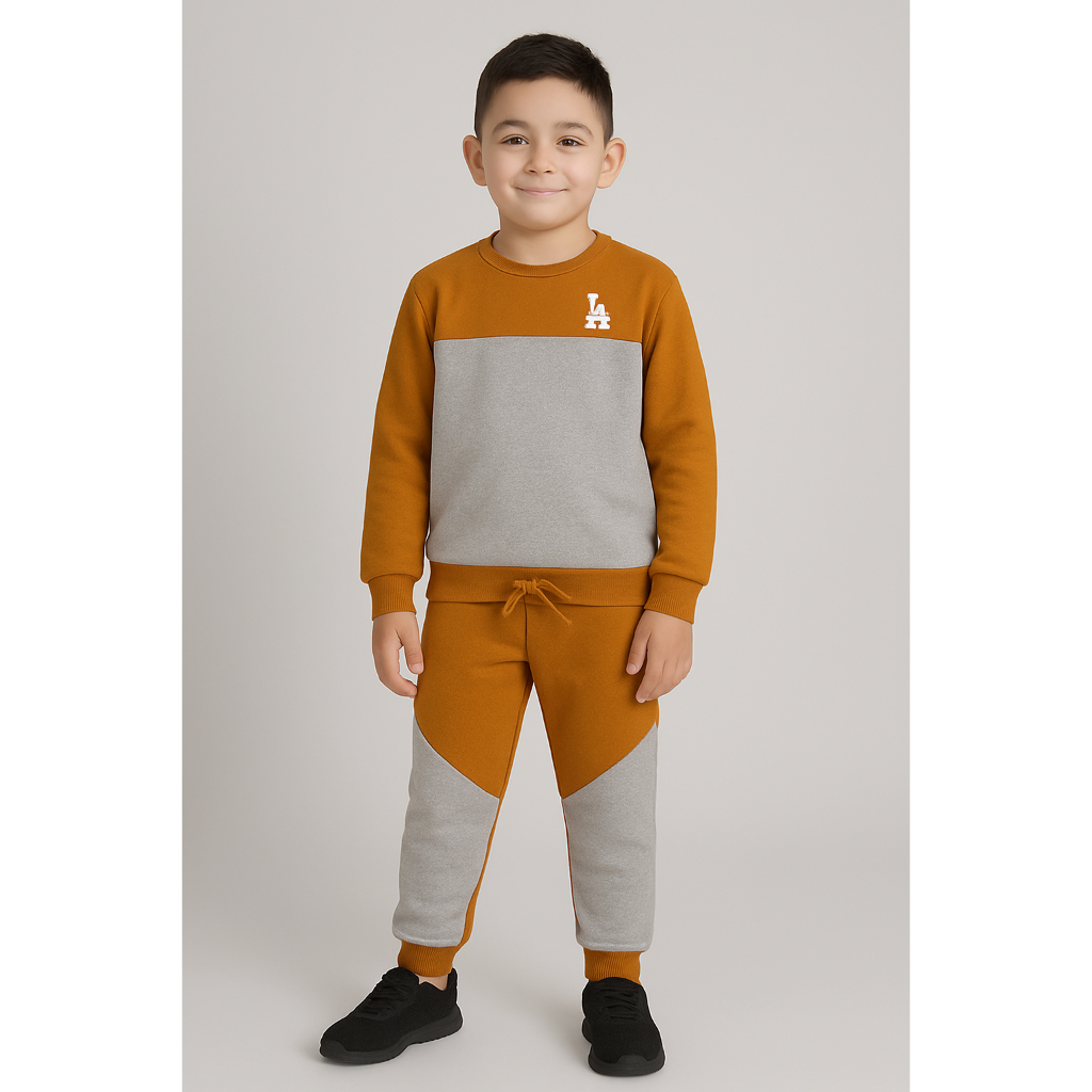 Conjunto Moletom Infantil La Caramelo Tamanho 8 | 100% Algodão, Quentinho e Estiloso