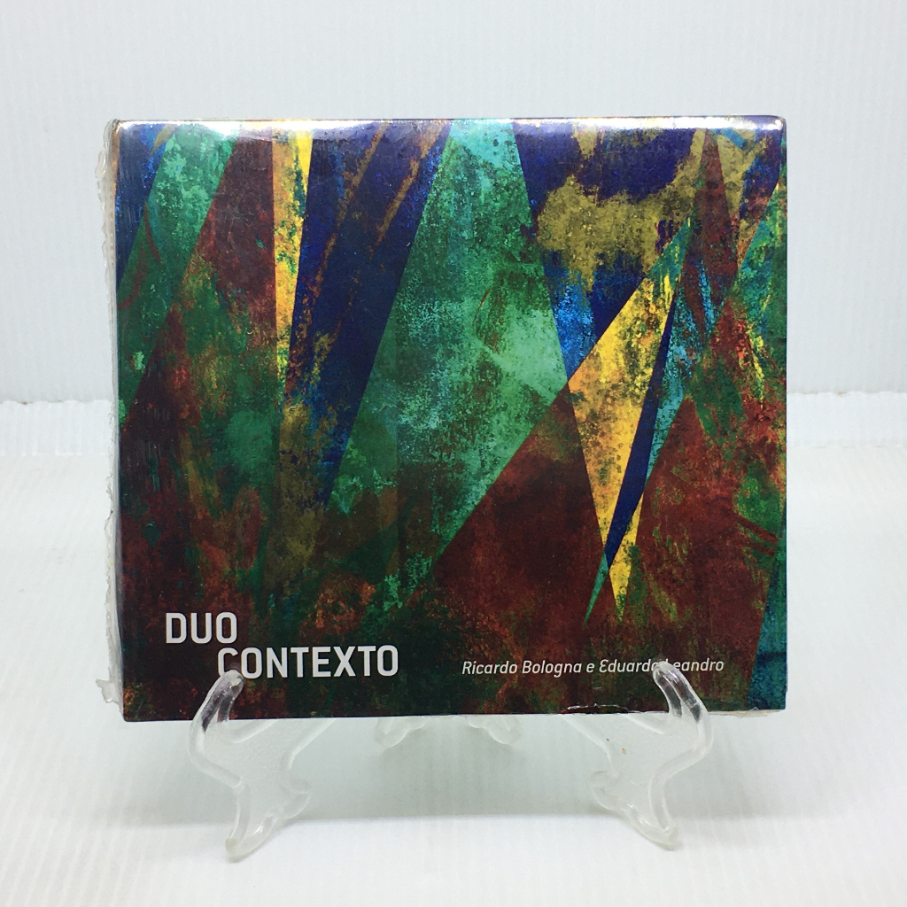 CD Digipack - Ricardo Bologna e Eduardo Leandro - Duo Contexto - Novo / Lacrado