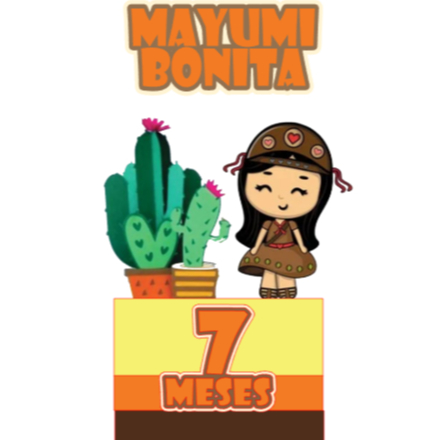 Topo de Bolo Maria Bonita- Topper de Bolo Maria Bonita- Mesversário Maria Bonita- Decoração Junina- Cangaço