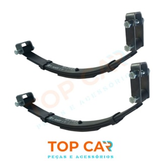 Par de feixe de mola + jumelo para carretinha cap 550kg o par reboque suspensão feiche de molas em Oferta na Shopee