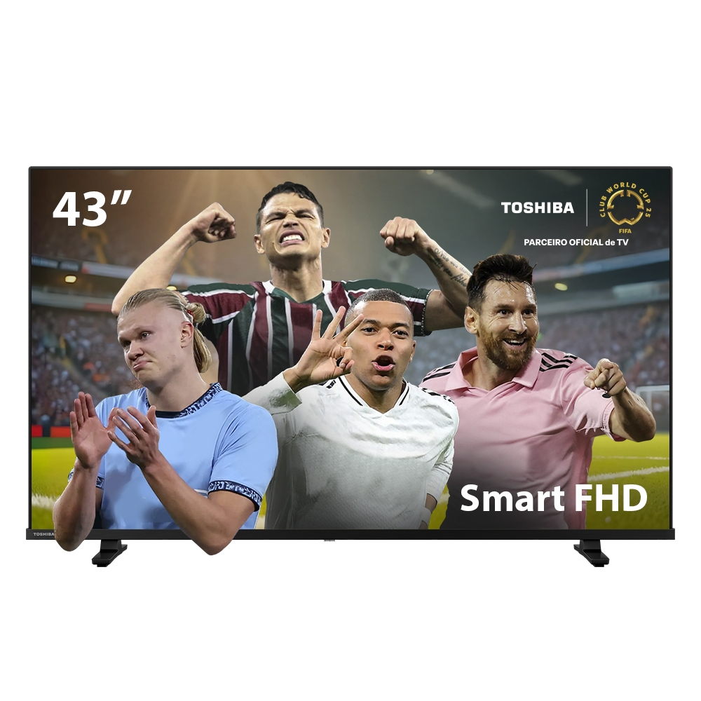 Smart TV DLED 43 Full HD Toshiba 43v35ms VIDAA 2HDMI 2USB WI-FI - TB021M - Home Appliances