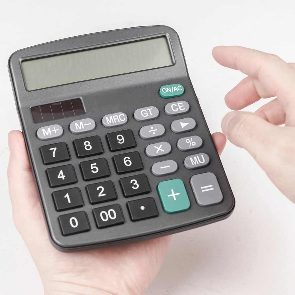 Calculadora Eletrônica Digital Telalcd de 12 dígitos com botões