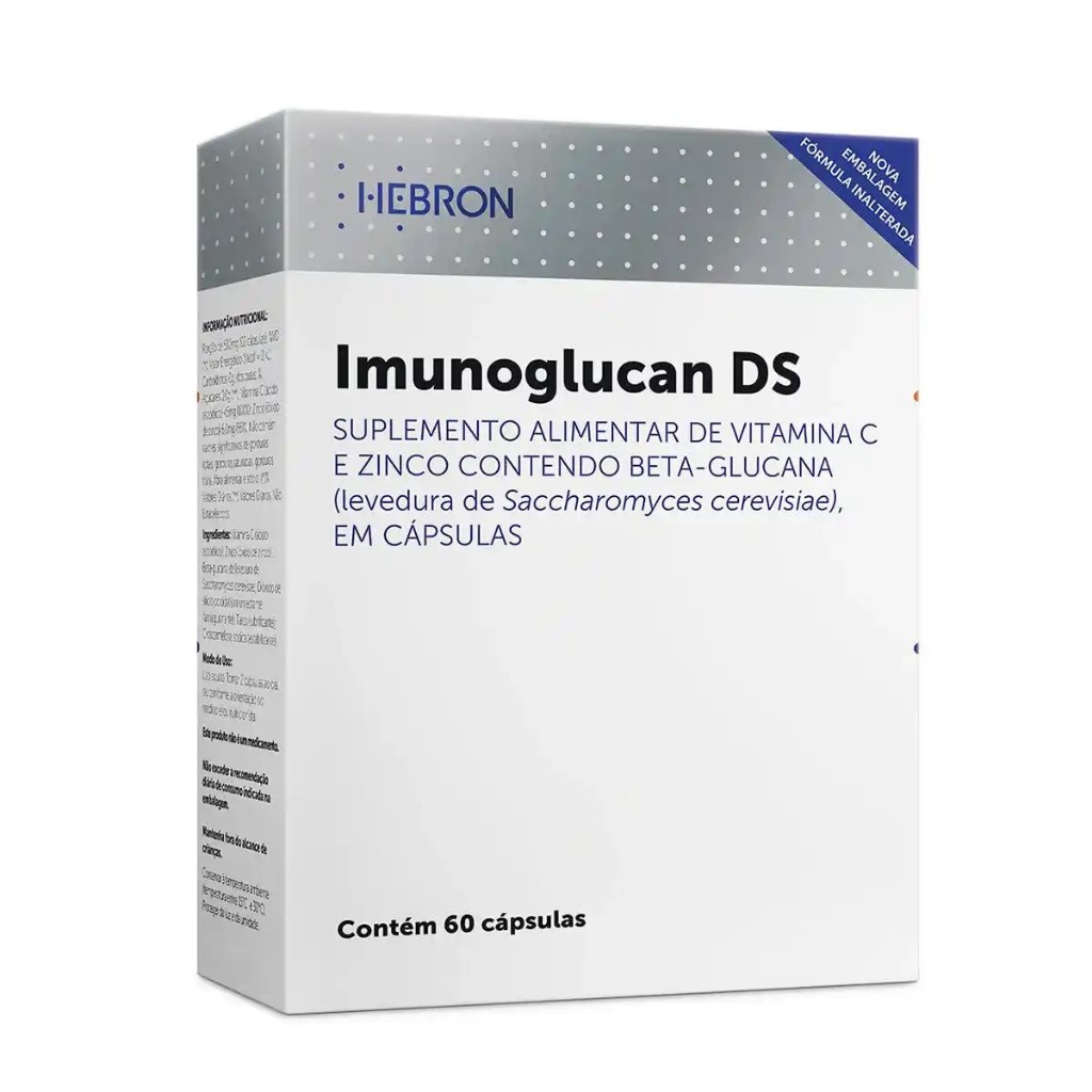 IMUNOGLUCAN DS C/60 CAPSULAS - SISTEMA IMUNOLÓGICO