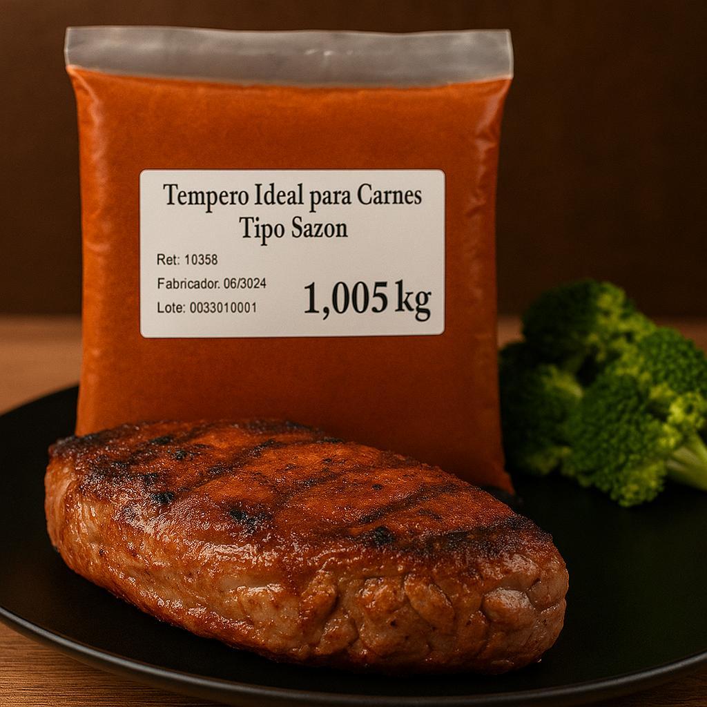 Tempero Para Carnes sazon pacote com 1Kg, Ideal para sua cozinha