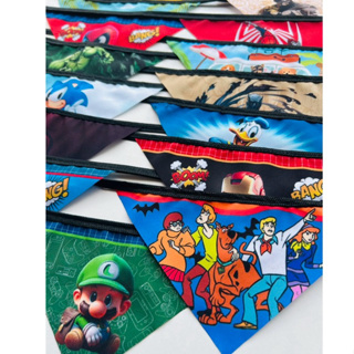 Kit 10 bandanas luxo pet shop personagens, banho e tosa, cães e gatos em Oferta na Shopee