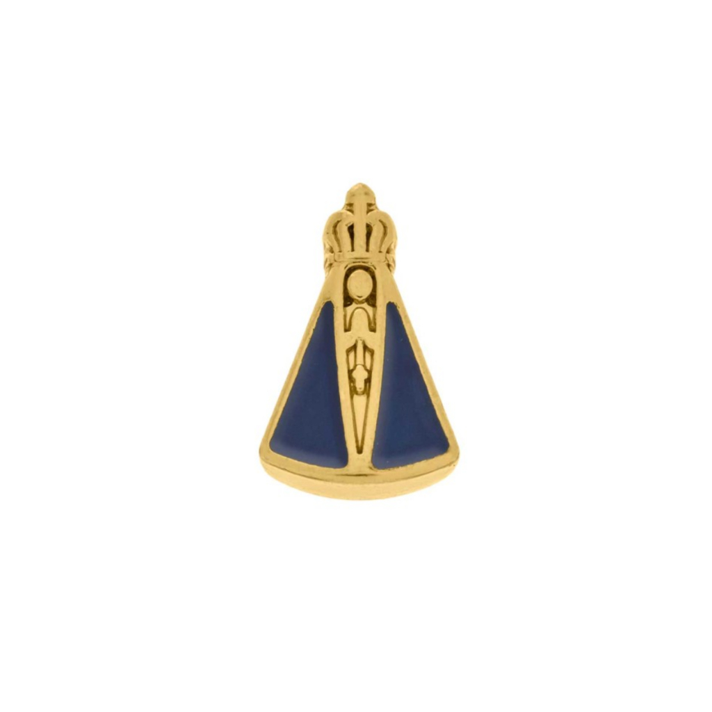 Passador Nossa Senhora de Aparecida Passador para Pulseira Joia Religiosa