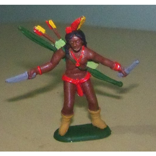 Forte Apache Gulliver, índio, 1 peça, fotos do próprio.