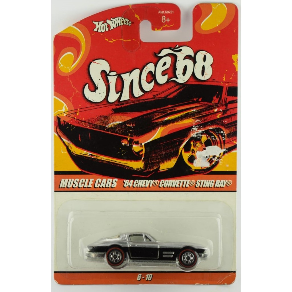 Hot Wheels 64 Chevy Corvette Sting Ray Since68