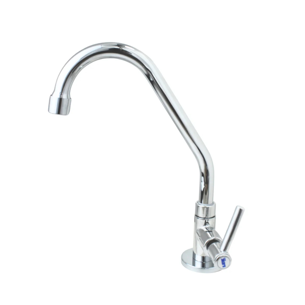 Torneira Cozinha Bica Móvel Metal Cromado Resistente C72 De Bancada Pia Resistente Lavabo Banheiro em Oferta na Shopee