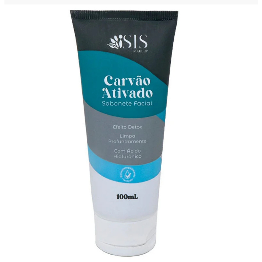 Sabonete Facial Carvão Ativado Make Up 100ML