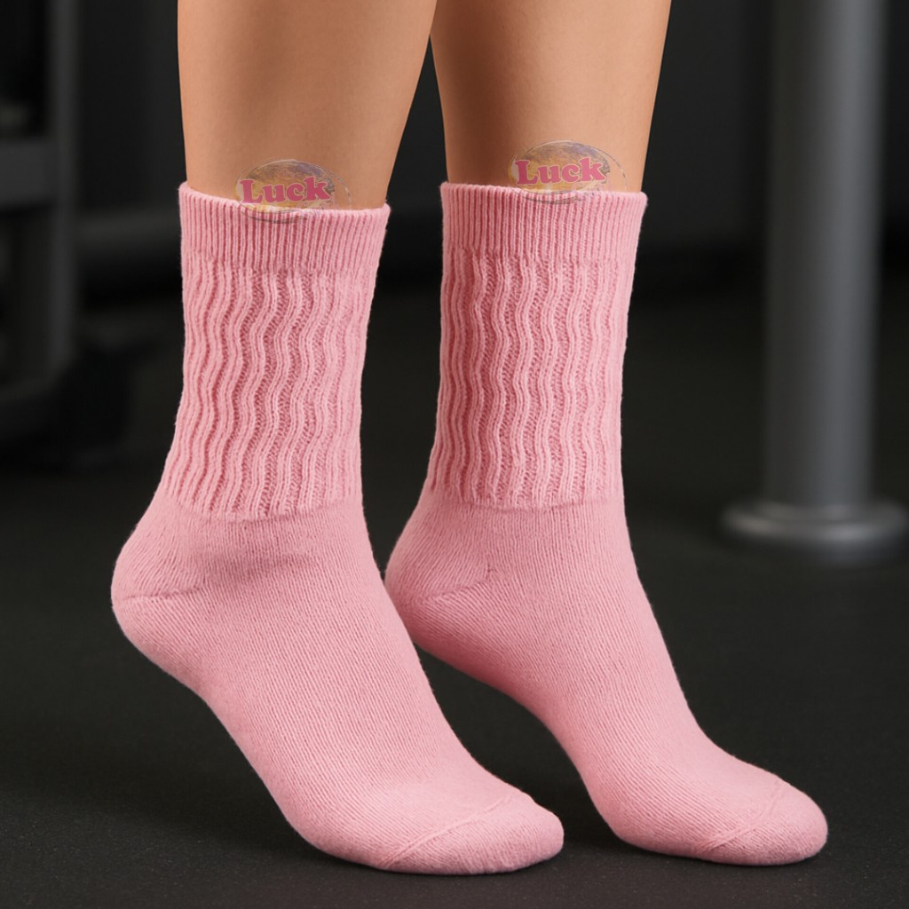 Kit 12 Pares de Meias Femininas Para Inverno - Algodão e Macia