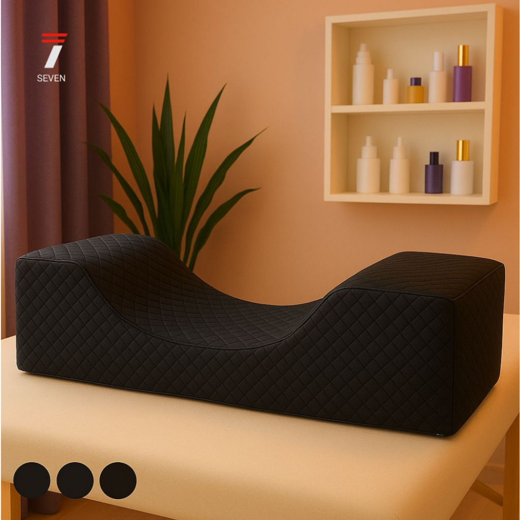 Almofada Lash Pillow Preta Travesseiro para Pescoço e Extensão de Cílios em Oferta na Shopee