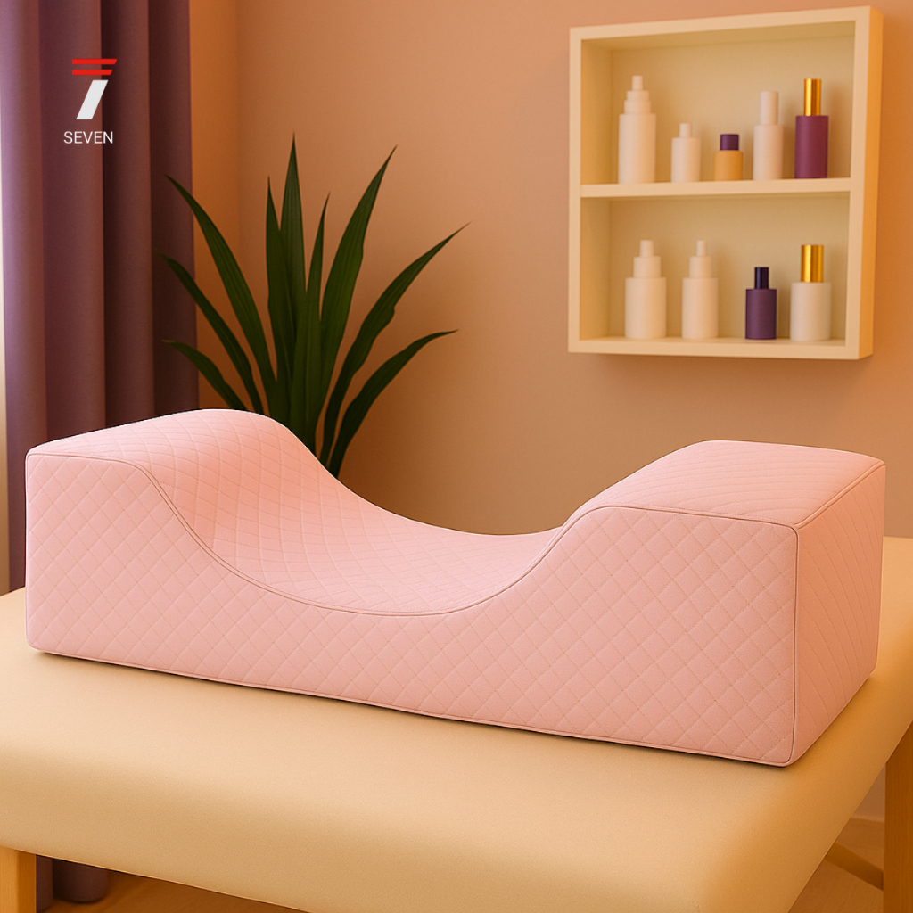 Almofada Lash Pillow Rosa Bebe Travesseiro Para Extensão de Cílios em Oferta na Shopee