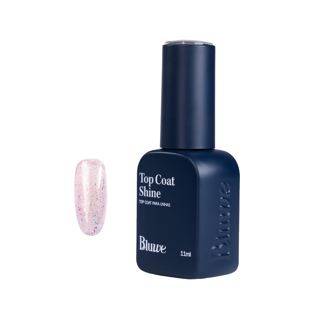 Top Coat Shine 11ml Bluwe (Escolha o seu) Aurora Solar Lunar Estrelar