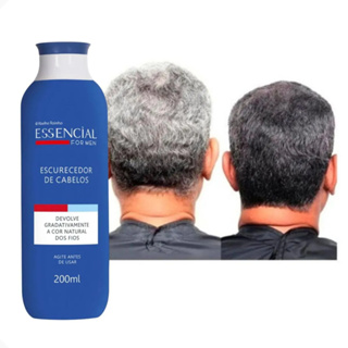 Essencial For Men Escurecedor de Cabelos Brancos para Homens Abelha Rainha em Oferta na Shopee