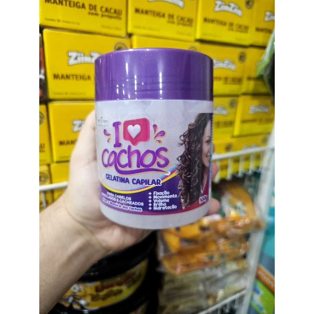 Gelatina Capilar 500g  bell corpus Uso Profissional - Cabelos Cacheados - Cabelos Lisos - Cabelos Crespos - Cabelos