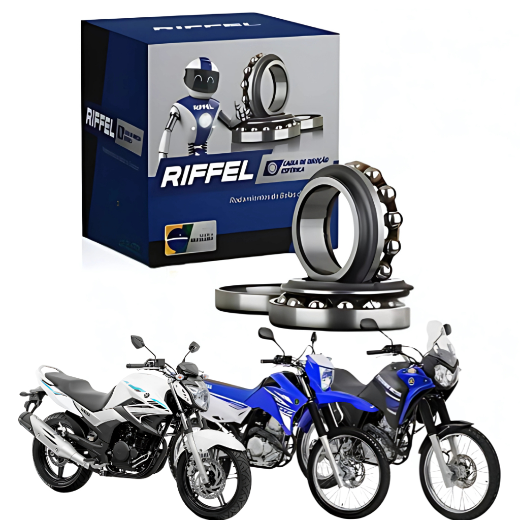 Caixa Direcao Esferica Yamaha Fazer Lander Tenere 250 XJ6 XVS950 FZ6 2006 2007 2008 2009 2010 2011 2012 2013 2014 2015.. em Oferta na Shopee